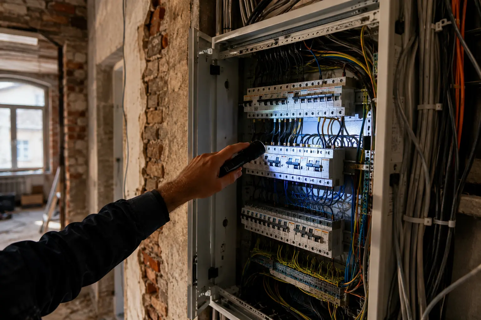 Elektroplanung bei Sanierung im Bestandsgebäude